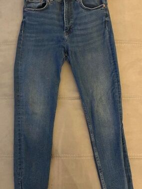 Zara Navy Skinny Jeans